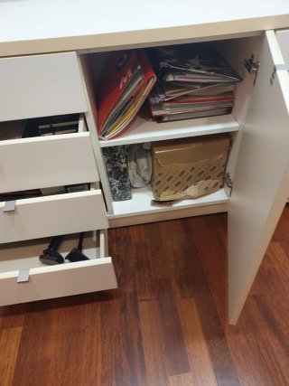 Mueble cajonero 151cm ancho
