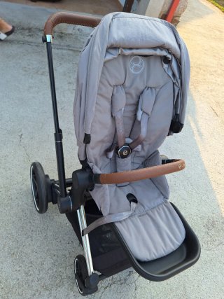 Carrito Bebé Cybex E-Priam Gris