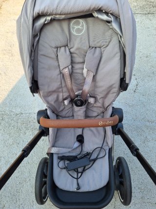 Carrito Bebé Cybex E-Priam Gris