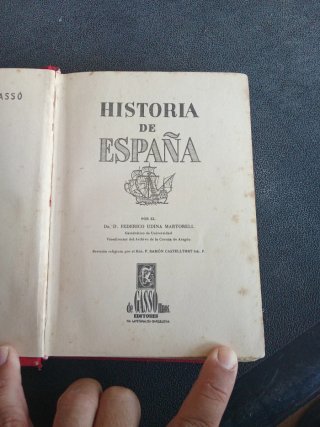 Libro de historia de España