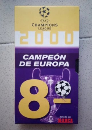 Lote VHS Fútbol: Goles, Campeón Europa, As