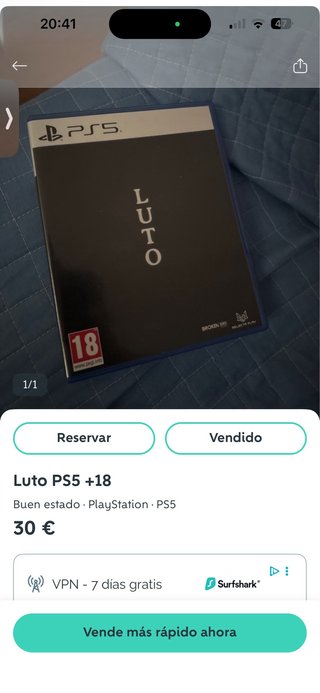 Luto PS5 +18 llamar al 617930986 o hablarme