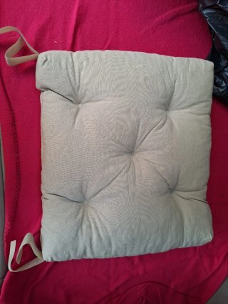 6 Cojines para Silla Beige