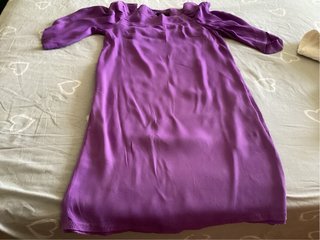 Vestito donna viola