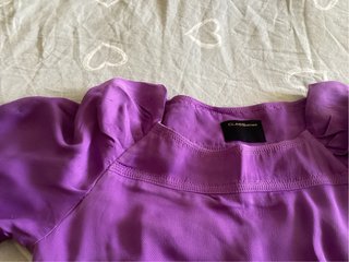 Vestito donna viola