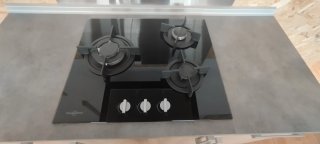 Muebles cocina + campana extractora+placa gas.