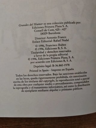 Mortadelo y Filemón. Pesadilla. Grandes del humor.