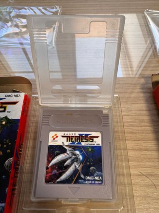 Game Boy JAP: Nemesis 2 y Motocross Maniacs