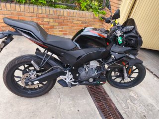 Aprilia RS 125 50 Aniversario Negra/Roja
