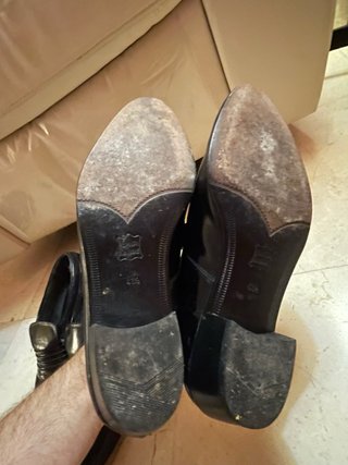Lote zapatos de vestir con tacon