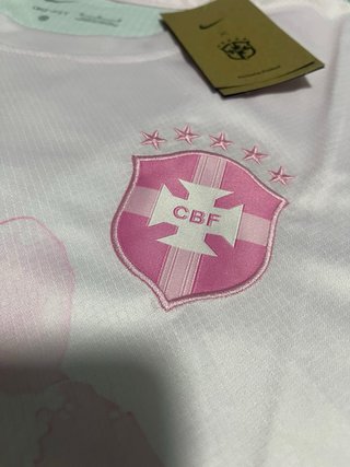 Camiseta Nike Brasil Rosa  TALLA M