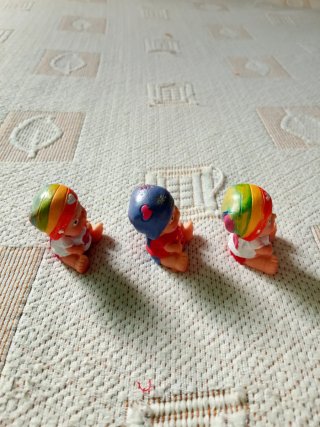Lote 3 Bebés Pelones