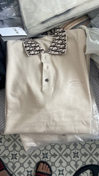 Polo armani crema verano 2026