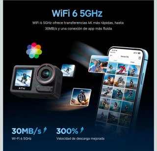 XTU S7 Pro Cámara Deportiva 4K 50FPS