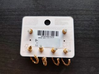 Pendientes Parfois dorados