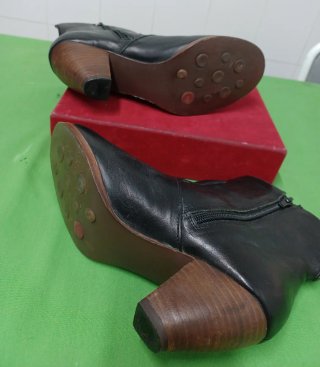 Botines Camper Piel Negros Talla 38