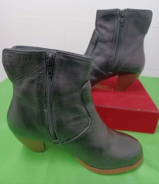 Botines Camper Piel Negros Talla 38