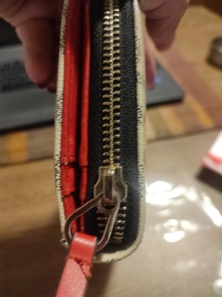 Cartera Tous Beige y Roja