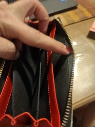 Cartera Tous Beige y Roja
