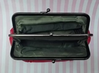NOVITÀ! PORTAFOGLI IN PELLE AUTENTICA UBRIQUE ROSSO