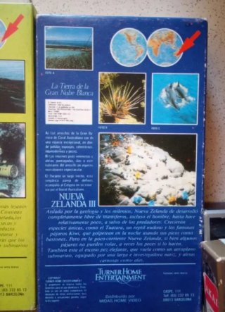 Colección VHS Jacques Cousteau: Nueva Zelanda