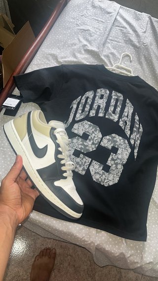 Jordan 1 Low - Negro y Blanco