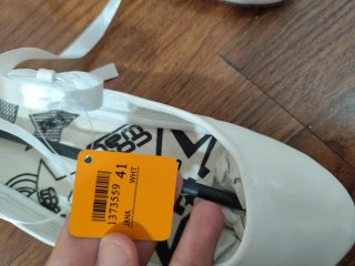 Manoletinas blancas talla 41