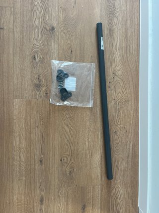 Barra Ikea 75cm Metal Gris
