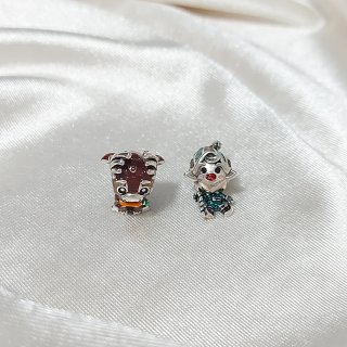 2 Charms Pandora Animales y Muñeco