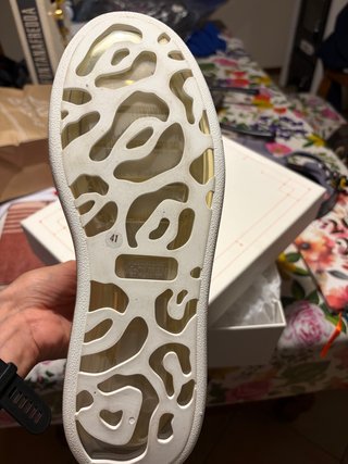 Scarpe Alexander McQueen Bianche Multicolor