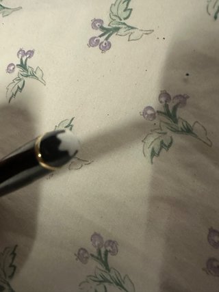 Bolígrafo Montblanc Negro y Dorado
