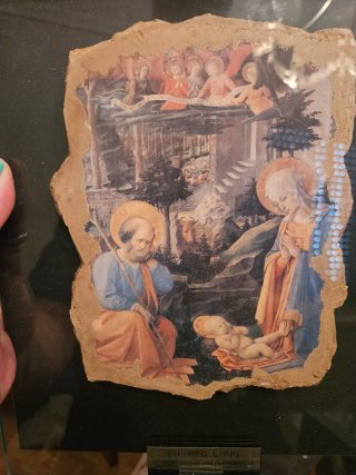 Réplica Adoración al Niño Fray Filippo Lippi