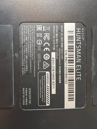 Razer Huntsman Elite Teclado Mecánico RGB