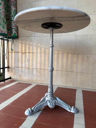 Mesa redonda mármol Sklum 60cm
