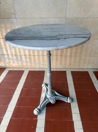 Mesa redonda mármol Sklum 60cm