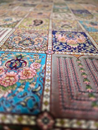 Alfombra Persa Artesanal - totalmente nueva