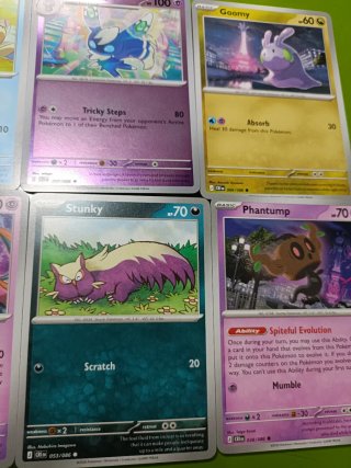 Lote Cartas Pokémon: Watchog, Froakie, Meowstic...