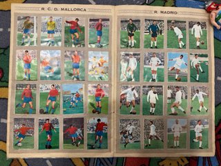 Álbum futbol Campeonato Liga 65 66 Fher