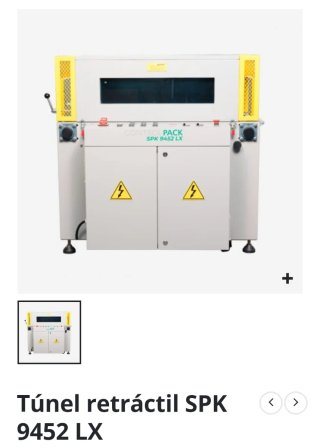 Máquina Retractilado Industrial Automática