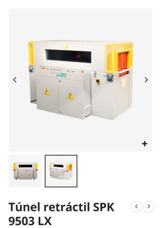 Máquina Retractilado Industrial Automática