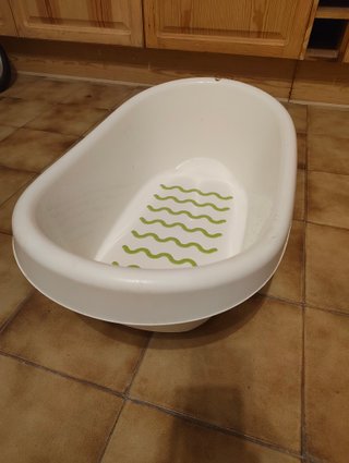 Bañera bebé Ikea con antideslizante