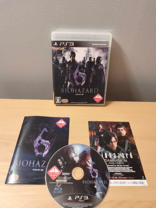 Biohazard 6. PlayStation 3. Ntcs-jap Capcom