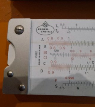 REGLA DE CALCULO FABER CASTELL 2/82