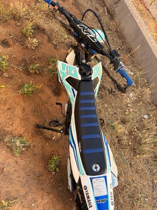 Pit Bike Roan 140cc Motocross Azul/Blanco