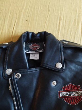 Cazadora Harley-Davidson bebé 2 años