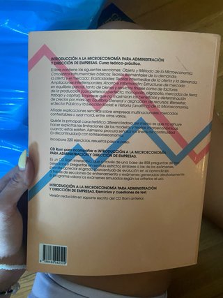Libro Introducción a la microeconomía para adminis