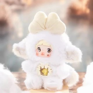 Peluche Nommi bianco con fiocco