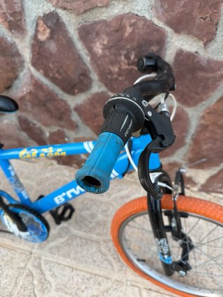 Bicicleta infantil B'TWIN azul