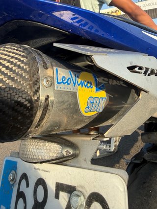 Honda CBR 600 RR Azul/Blanca