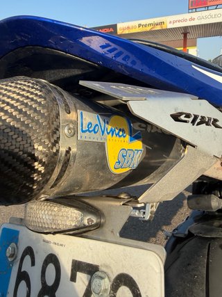 Honda CBR 600 RR Azul/Blanca